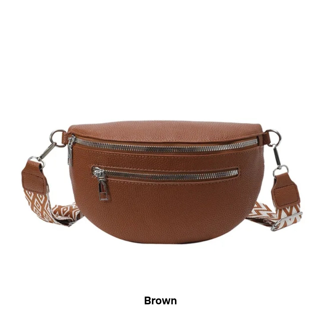 Leather Fanny Pack Crossbody