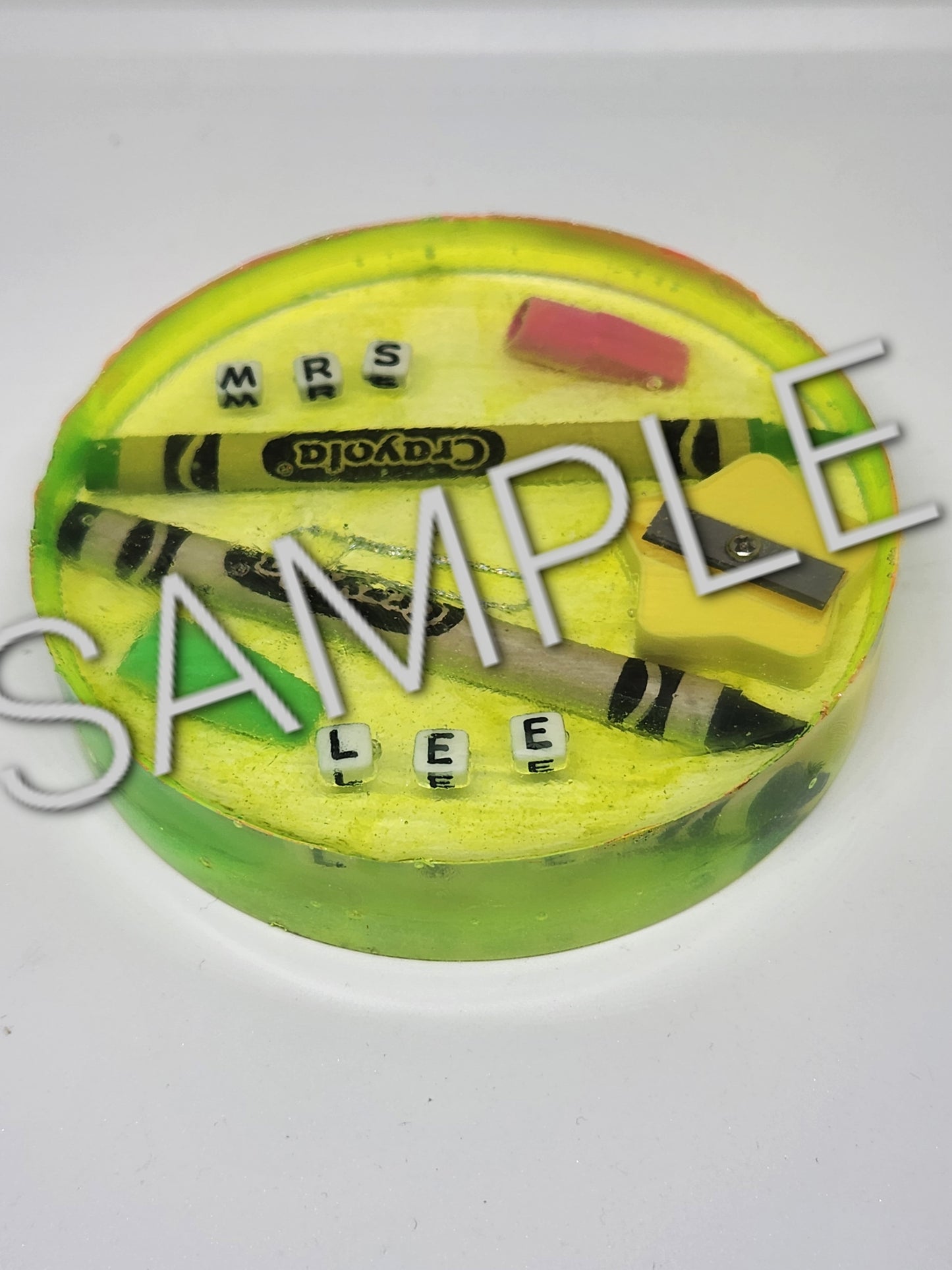 Coaster-Clear Teacher Appreciation