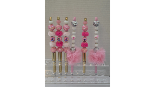 Barbie Beaded Pen