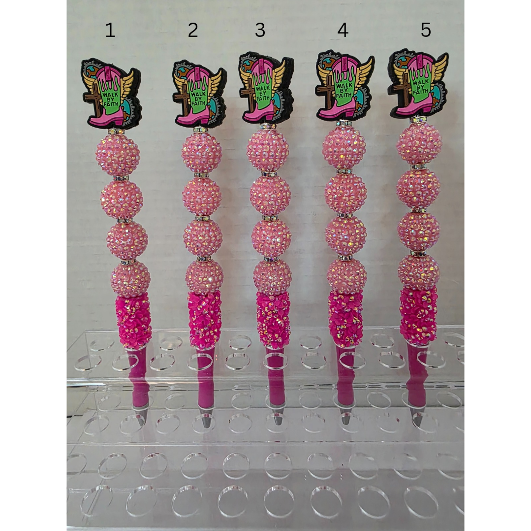 Faith & Bible Study Beaded Pen