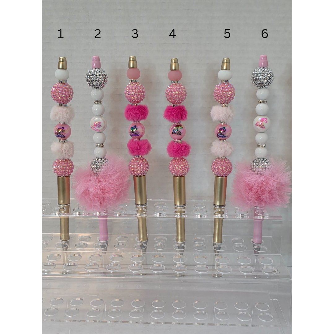 Barbie Beaded Pen