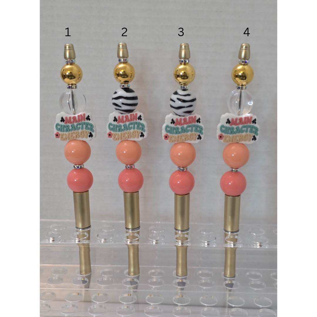 Main Character Beaded Pen