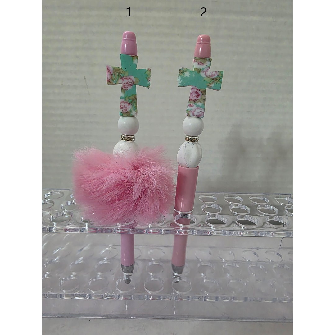 Cross Beaded Pen