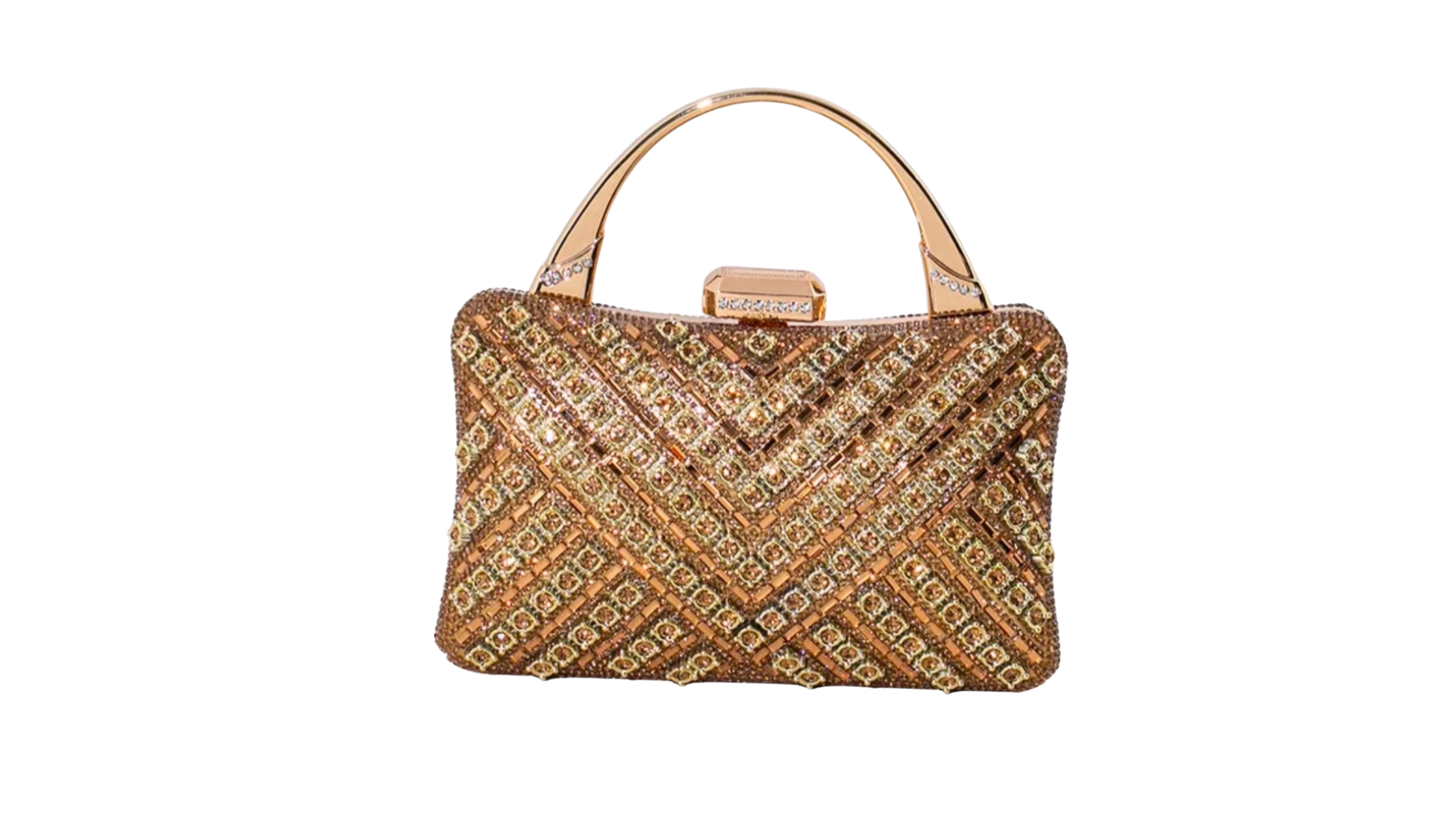 Evening Rhinestone Clutch Handbag