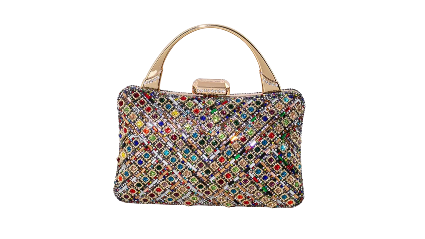 Evening Rhinestone Clutch Handbag