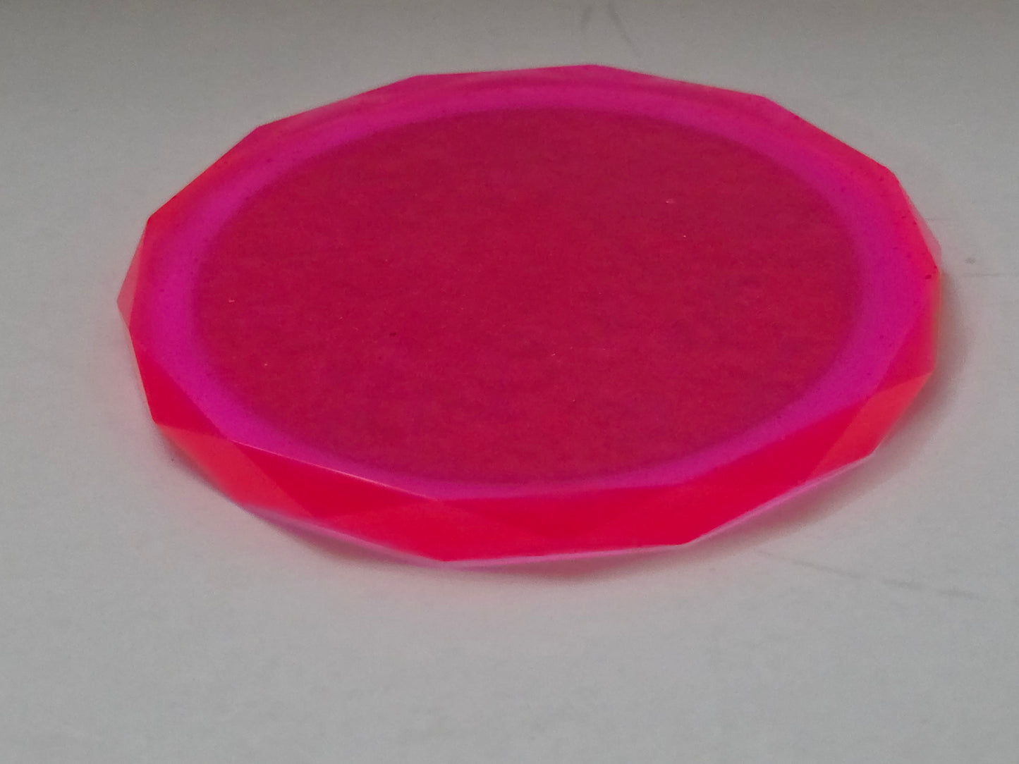 Rhombus-shaped Barbie Pink Coaster
