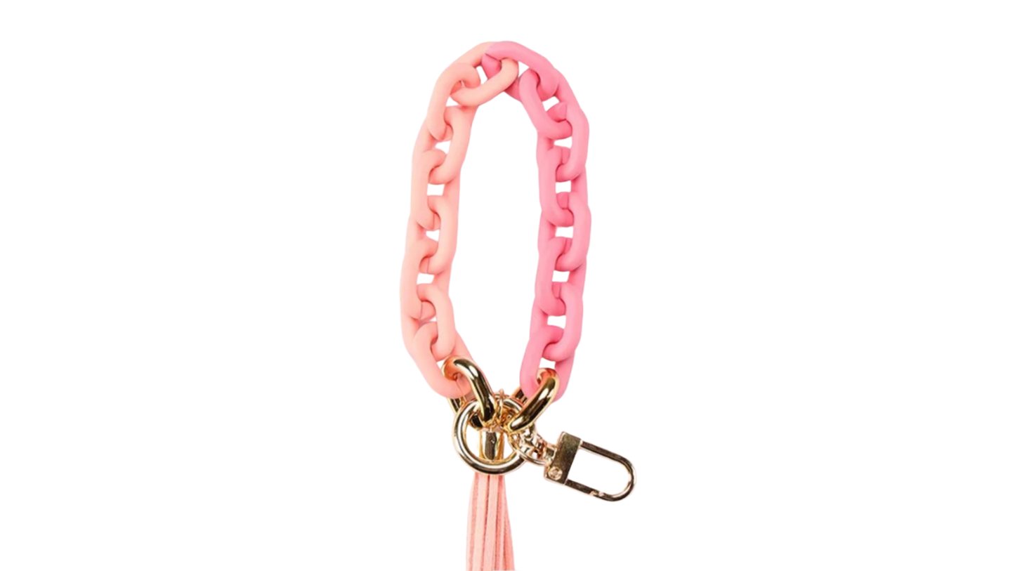 Chainlink Wristlist Strap with Tassel