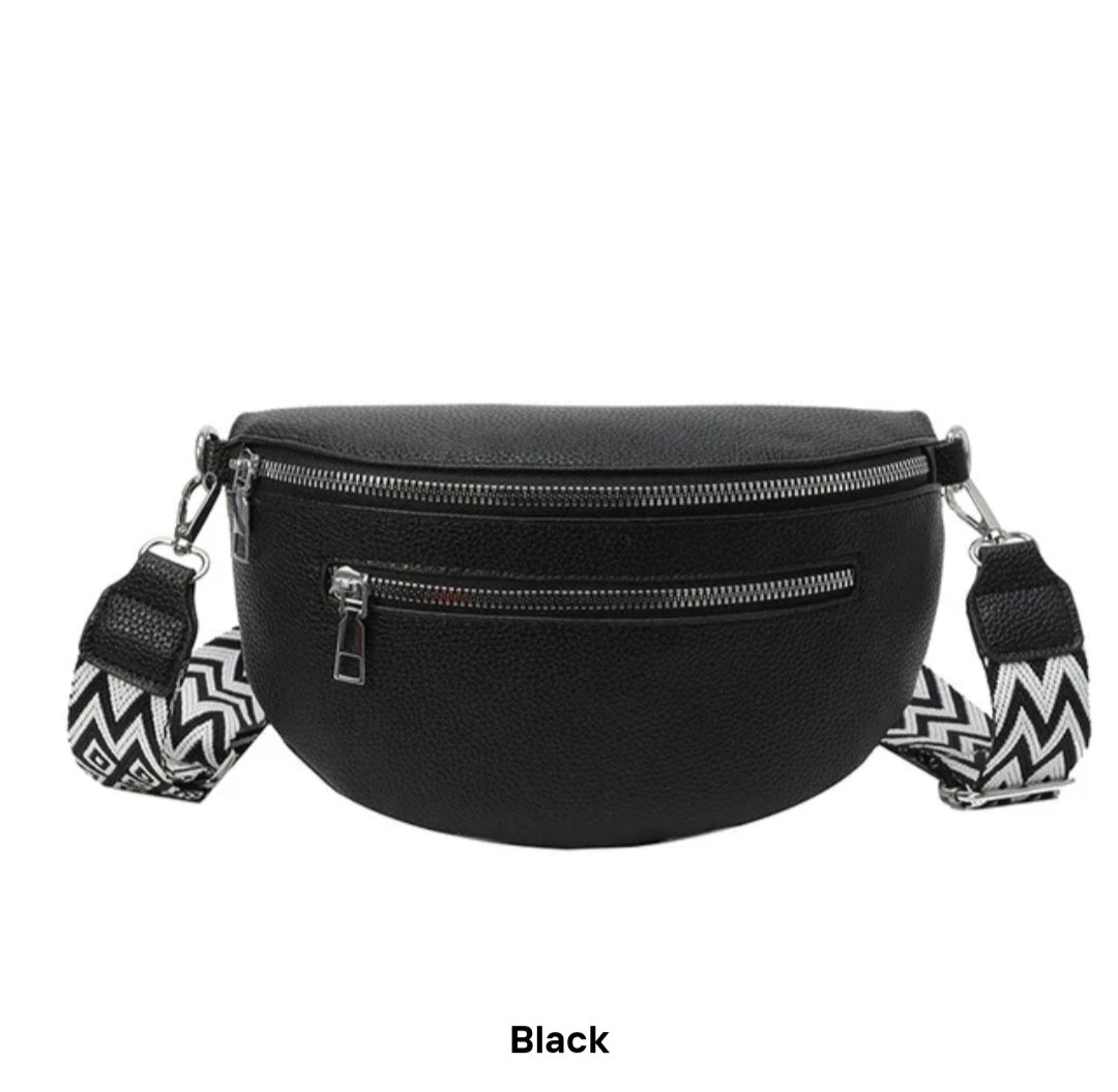Leather Fanny Pack Crossbody