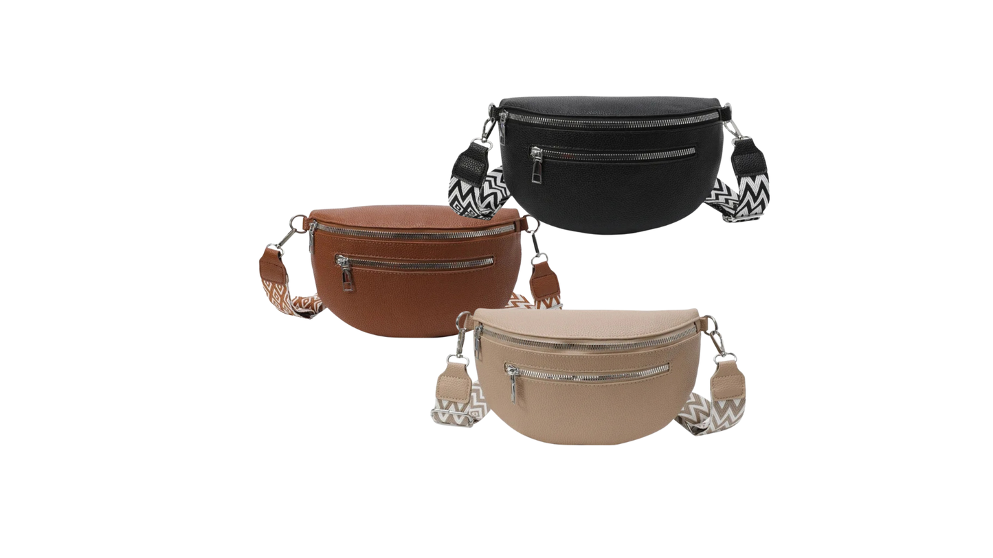Leather Fanny Pack Crossbody